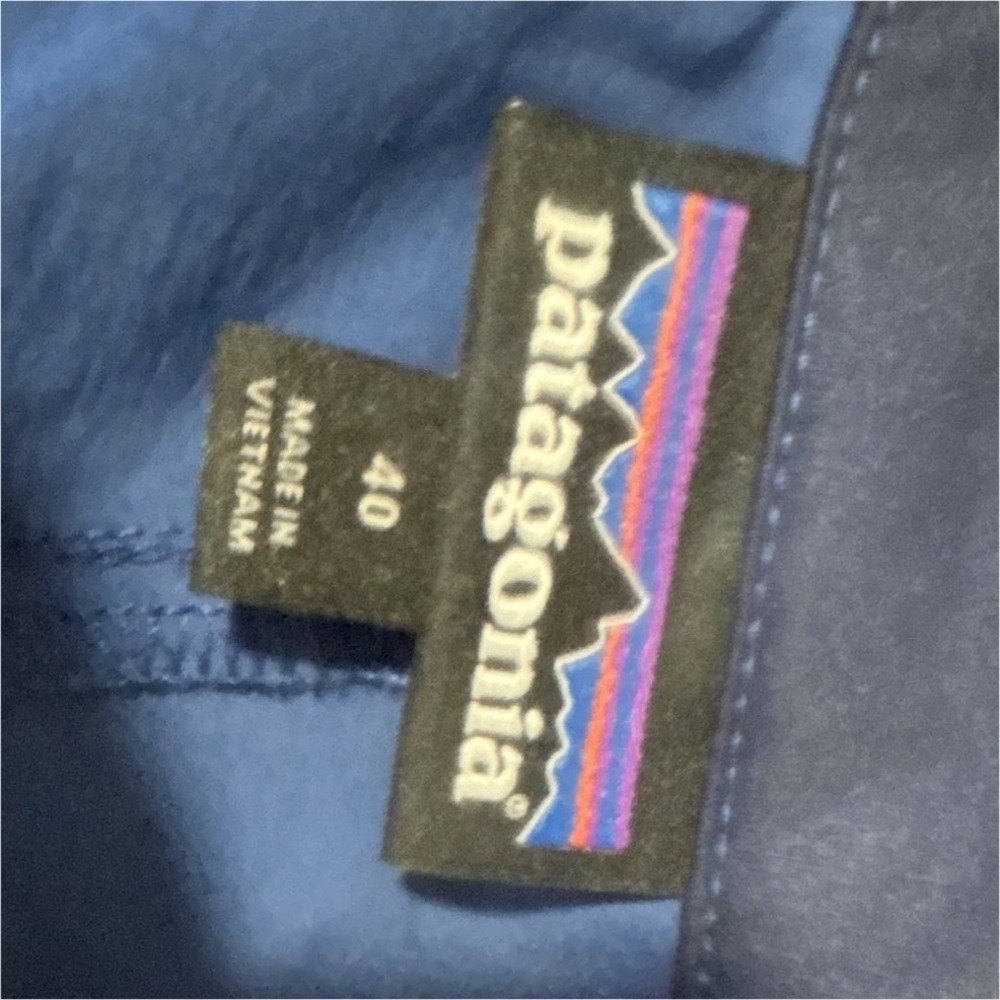 Patagonia Men's Hiking Activewear Pants 40 Regular Polyester Tapered Pockets